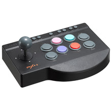 Load image into Gallery viewer, PXN 0082 USB Arcade Fight Stick, PC Street Fighter Arcade Game Fighting Joystick Controller for PS3, PS4, Xbox One, Switch, Window PC