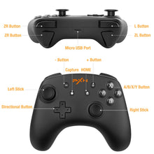 Load image into Gallery viewer, PXN Wireless Controller for Nintendo Switch, Remote Pro Controller Gamepad with NFC, Turbo, Motion Controls and Vibration Fuction for Nintendo Switch Console
