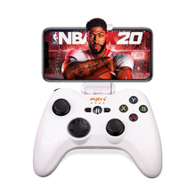 Load image into Gallery viewer, Mfi Game Controller for iPhone PXN Speedy(6603) iOS Gaming Controllers for Call of Duty Gamepad with Phone Clip for Apple TV, Ipad, iPhone (White)