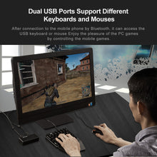 Load image into Gallery viewer, PXN K10 Mobile Keyboard and Mouse Adapter USB Game Controller Converter for iOS/Android/iPhone Compatible with Call of Duty/PUBG