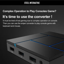 Load image into Gallery viewer, PXN K5 Gaming Keyboard and Mouse Adapter USB Game Controller Converter for PS4/PS3/Xbox One/Nintendo Switch Supports Wireless Gaming Keyboard and Mouse