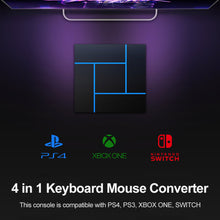 Load image into Gallery viewer, PXN K5 Gaming Keyboard and Mouse Adapter USB Game Controller Converter for PS4/PS3/Xbox One/Nintendo Switch Supports Wireless Gaming Keyboard and Mouse