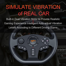 Load image into Gallery viewer, PXN V900 PC Racing Wheel, Universal Usb Car Sim 270/900 degree Race Steering Wheel with Pedals for PS3, PS4, Xbox, One, Nintendo Switch
